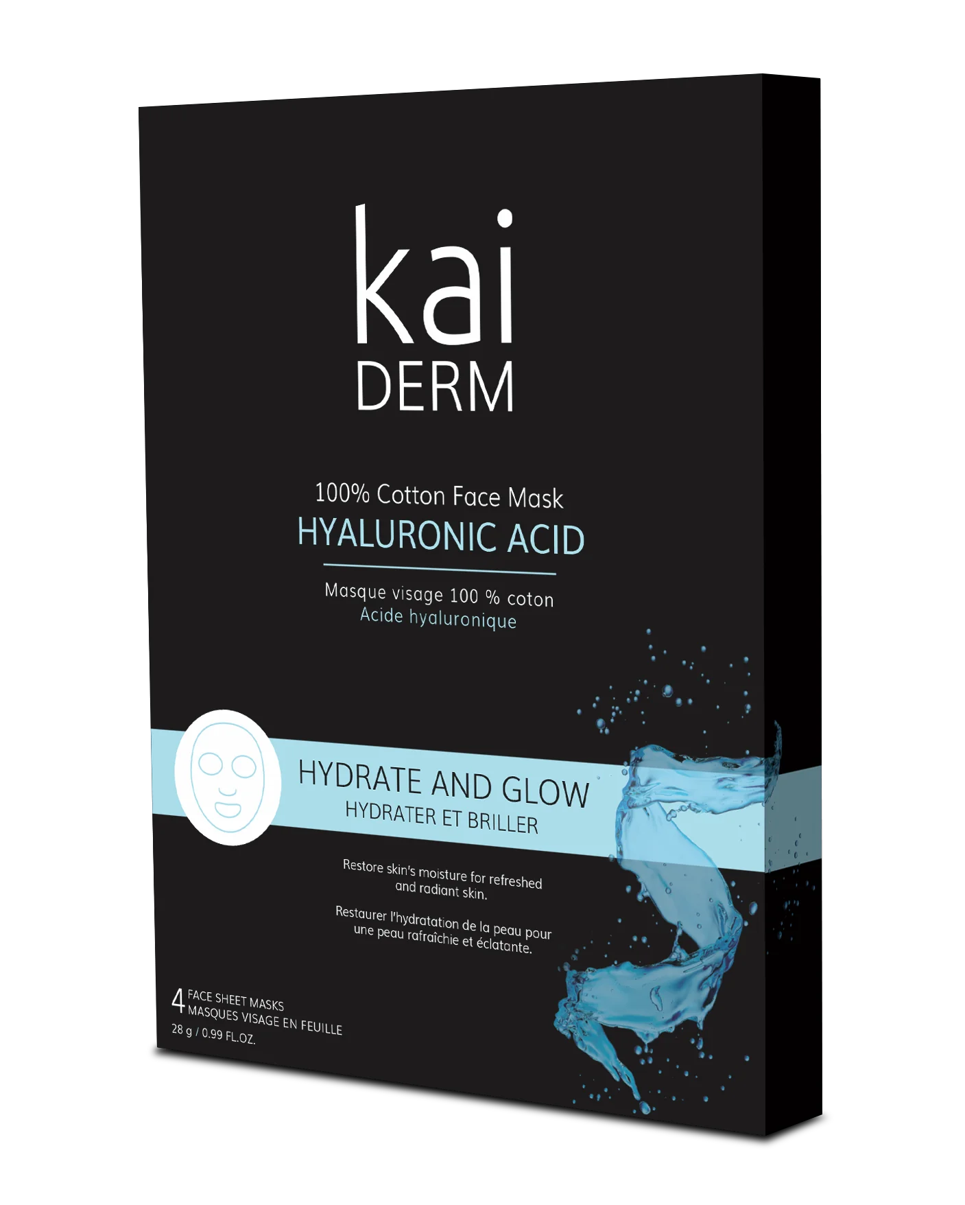 Kai Derm Hyaluronic Acid Luxury Face Mask