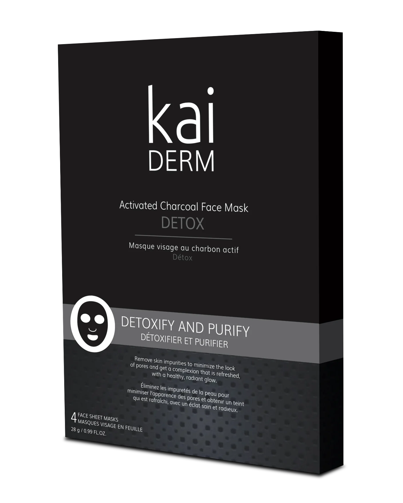 Kai Derm Activated Charcoal Luxury Face Mask