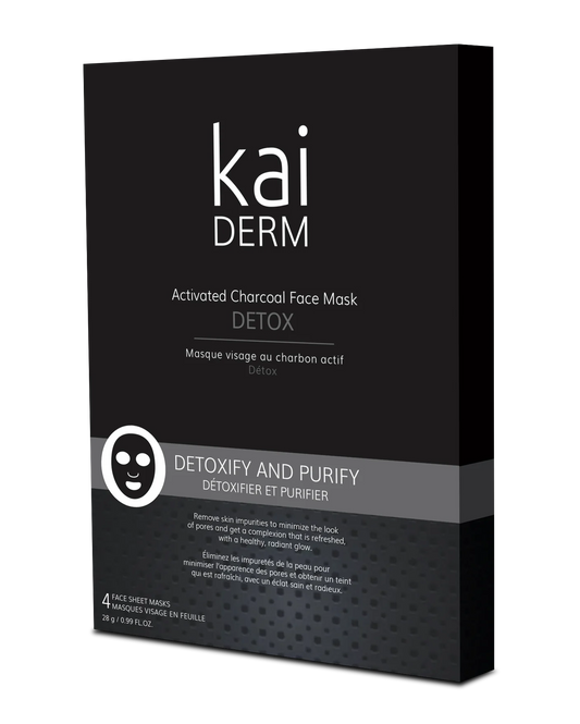 Kai Derm Activated Charcoal Luxury Face Mask